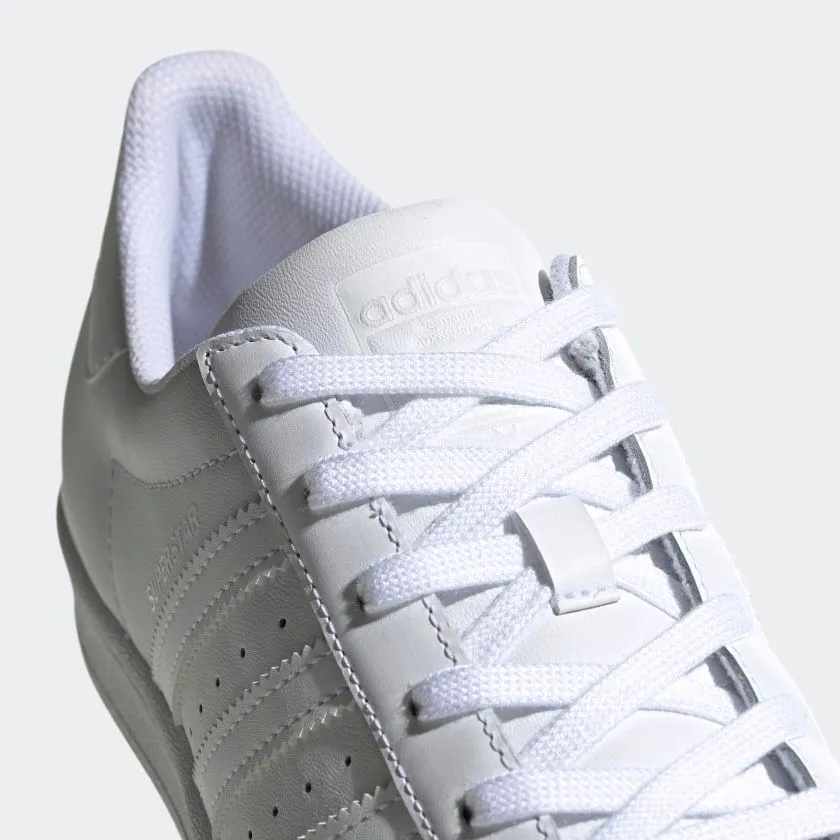 Adidas Women's Superstar Shoes - All White