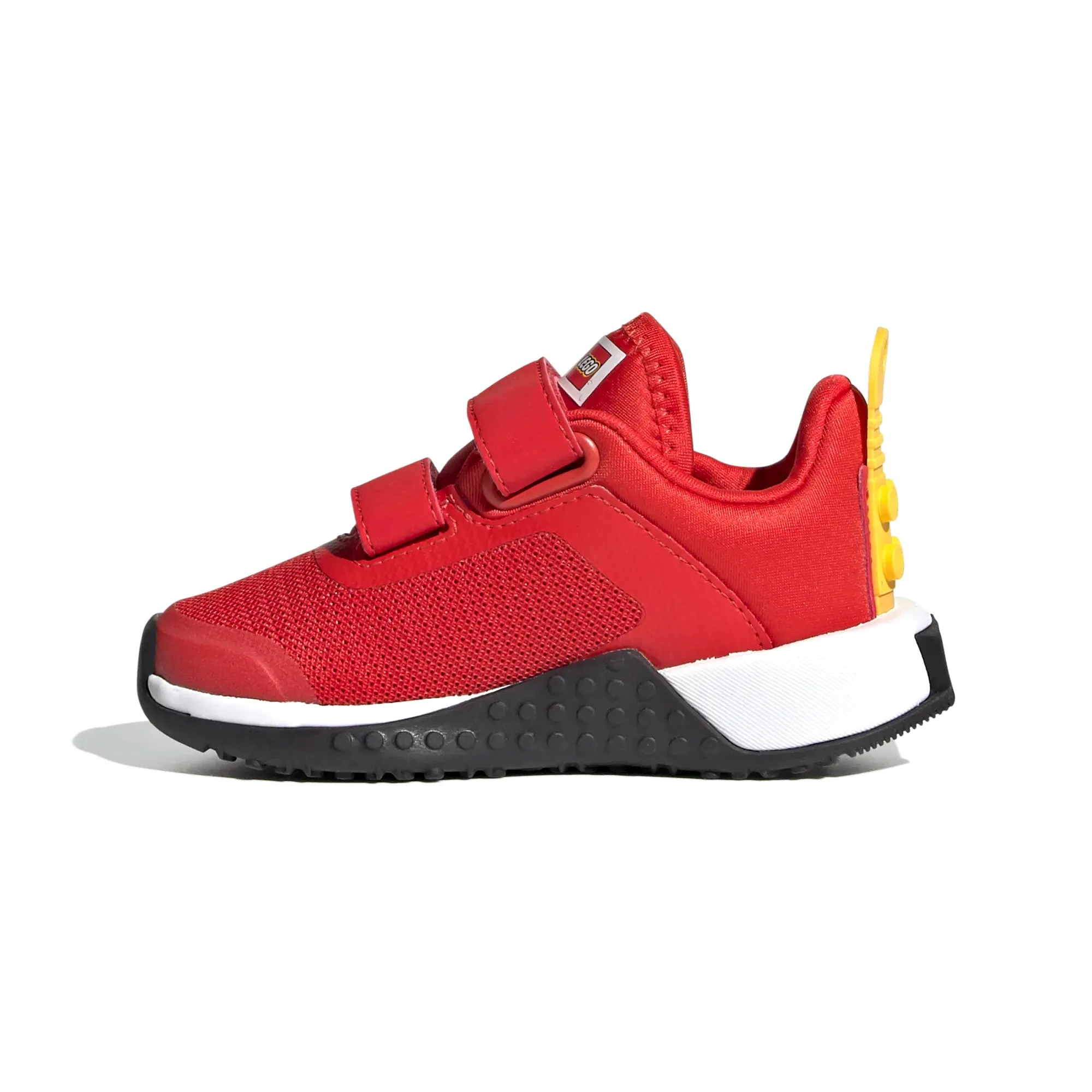 Adidas X LEGO Infant Sport CF Low Shoes, Red/White/Yellow