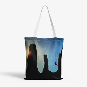 Celestial Sky Tote - Heavy Duty Natural Canvas