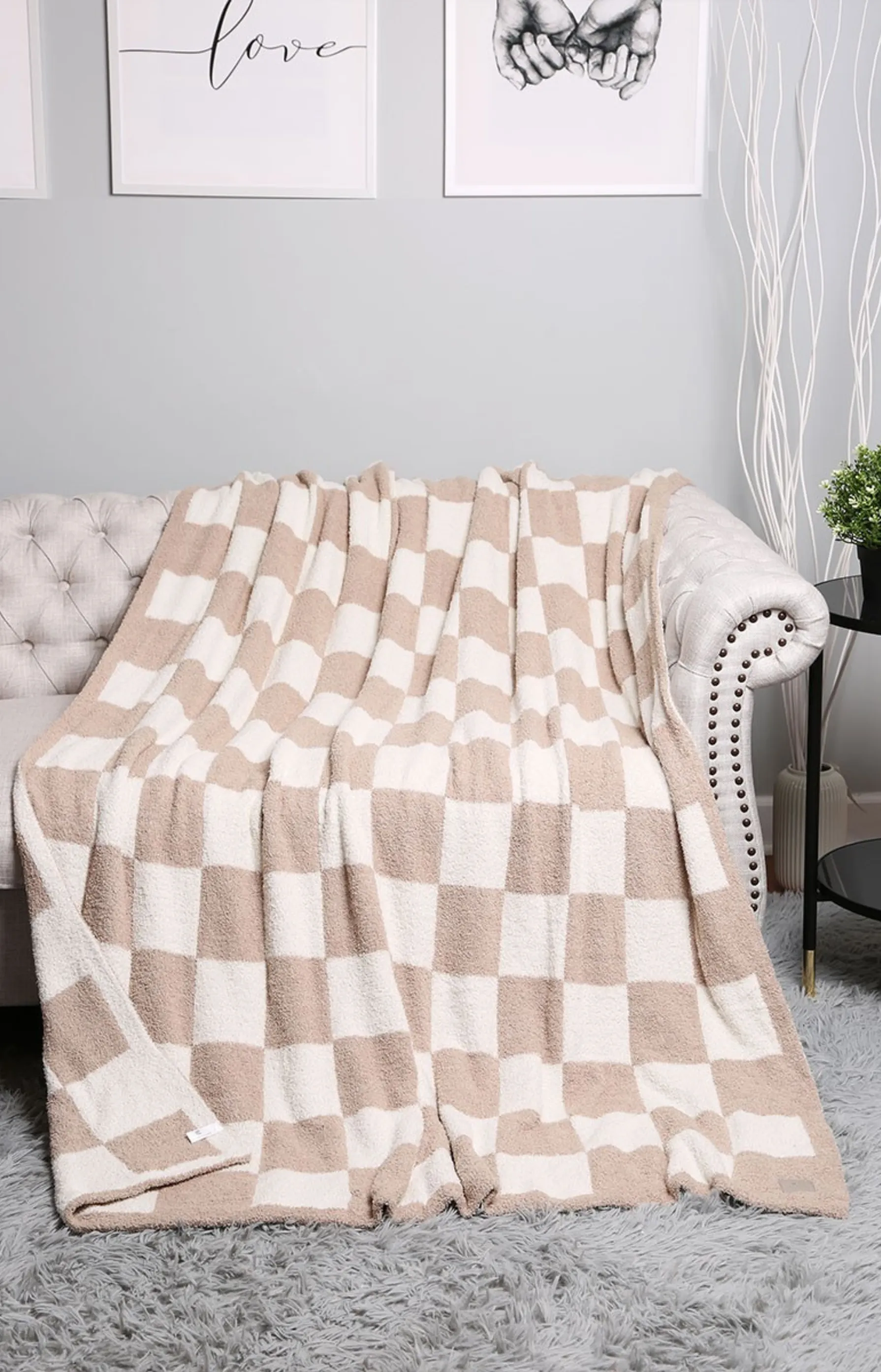 Checkered Cozy Blankets