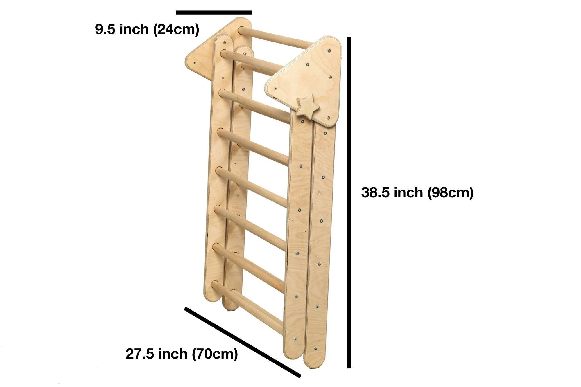 Climbing Triangle With Christmas Tent Cover, Mat, Ramp