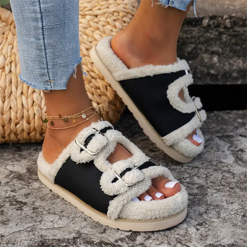 Cozy Trendy Soft Plush Stylish Chunky Warm Comfortable Fashionable Durable Shoes