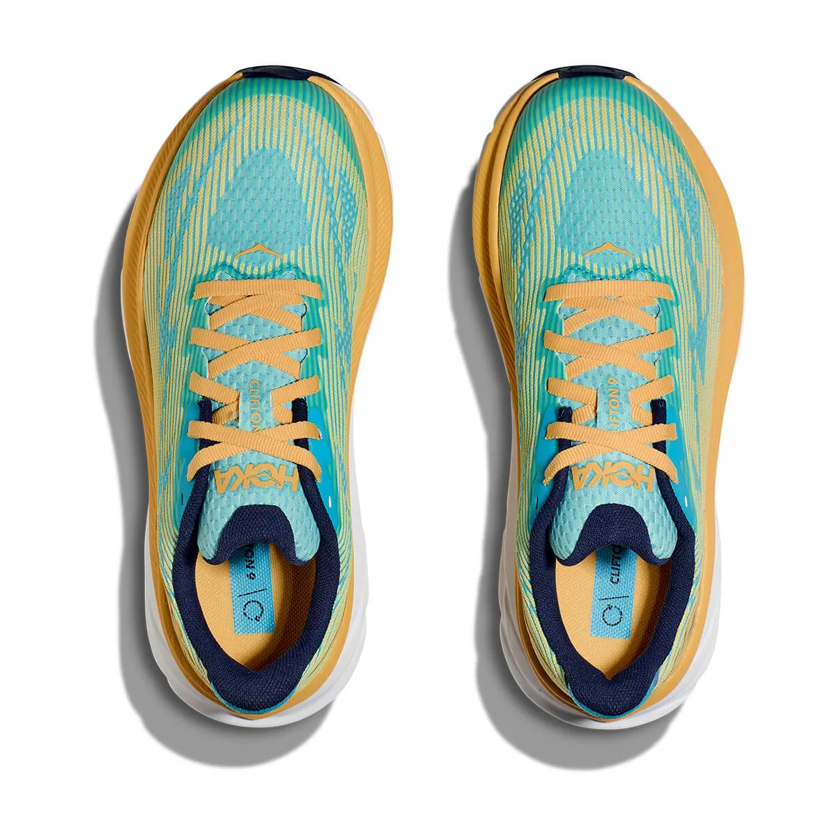 Hoka Clifton 9 Youth | Swim Day / Lettuce