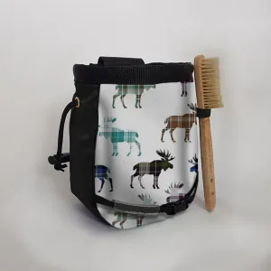 Kanga Pouch -   Plaid Moose