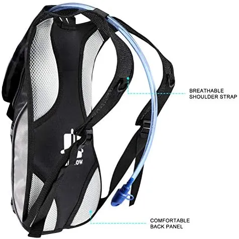 KUYOU Sports Hydration Pack with 2L Hydration Bladder