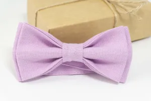 Lavender bow tie | pre-tied bow tie