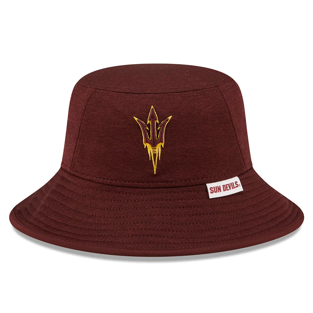 NCAA Arizona State Sun Devils New Era Heathered Team Stretch Bucket Hat Hat