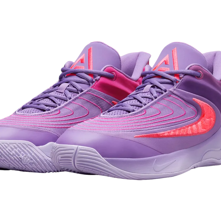 Nike Men's Giannis Immortality 4 Shoes - Black Raspberry / Hot Punch / Hot Fuchsia / Aster Pink