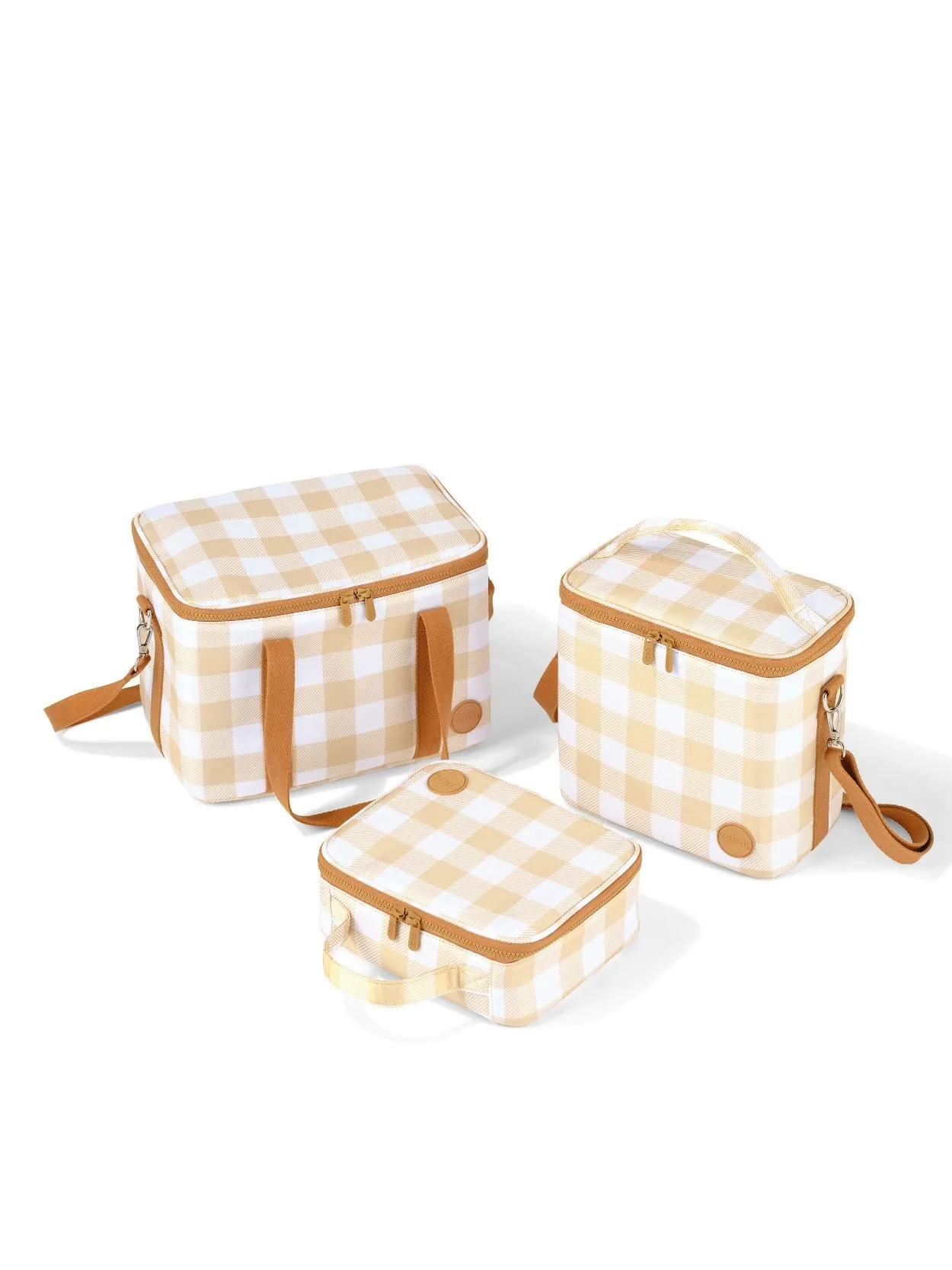 OiOi MAXI Insulated Lunch Bag - Gingham