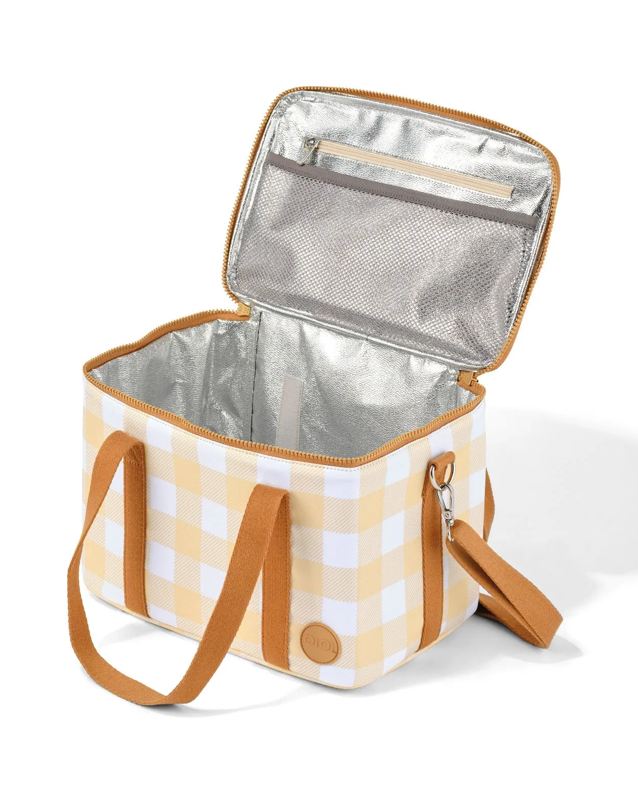 OiOi MAXI Insulated Lunch Bag - Gingham