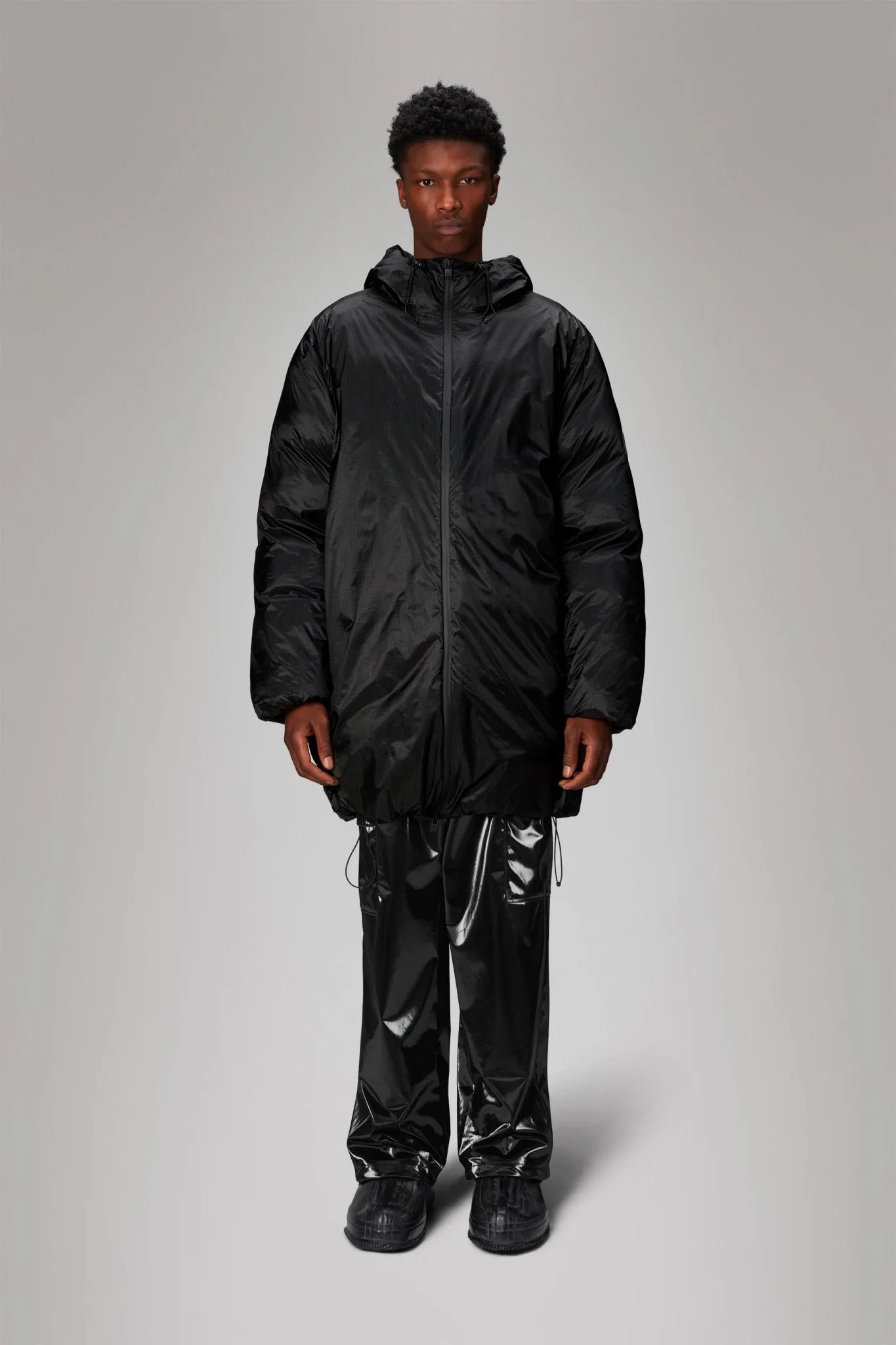 RAINS KEVO Long Puffer Jacket W4T4