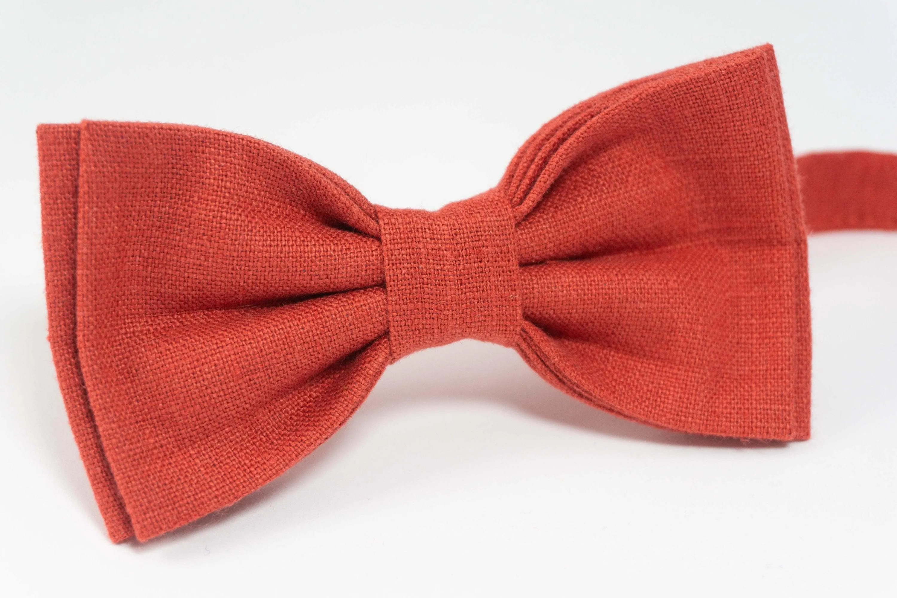 Red brick color bow tie | red brick bow ties