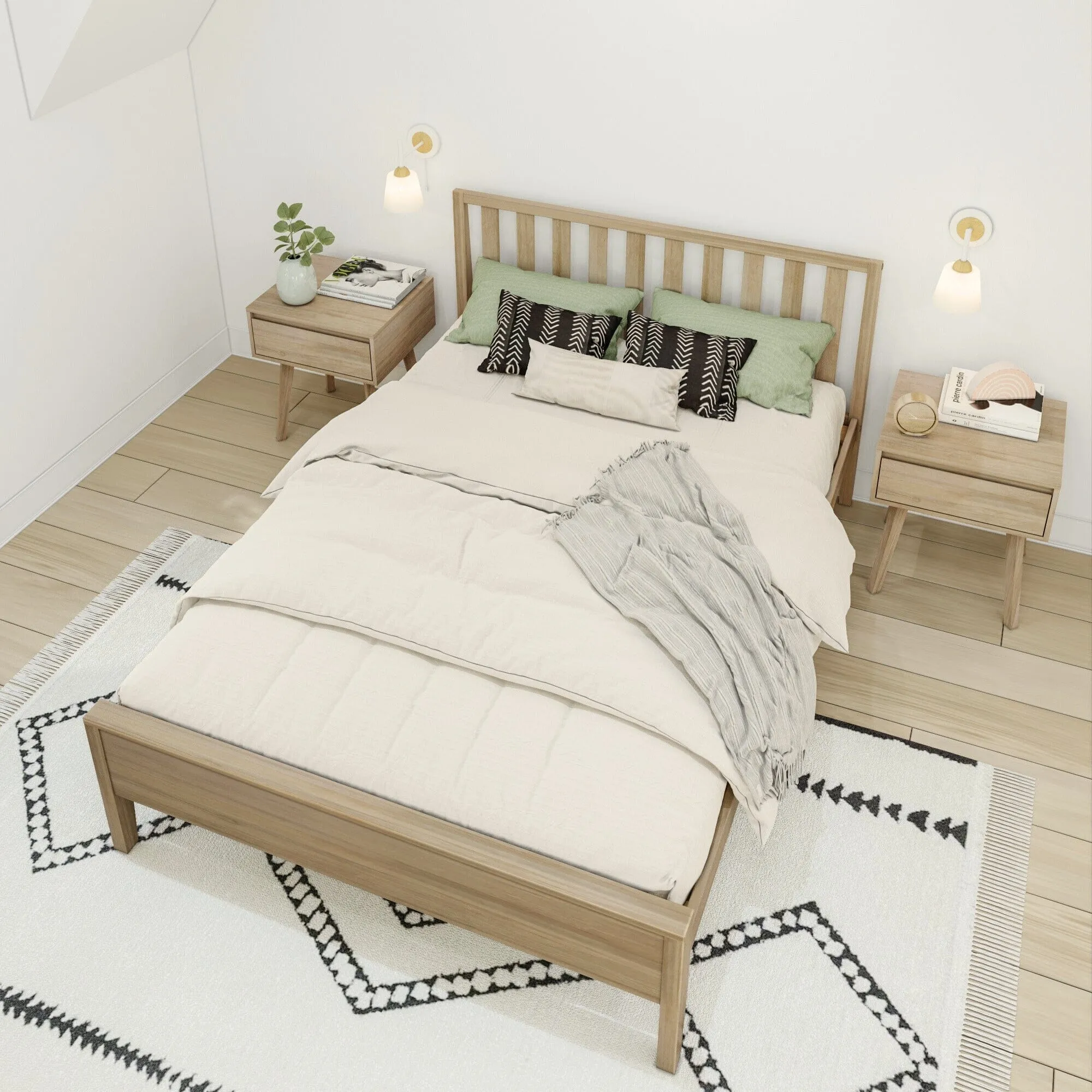 Scandinavian Full Bed