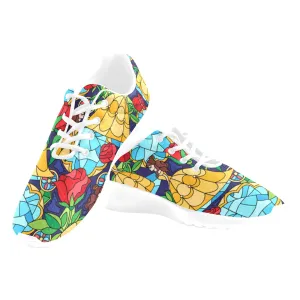 Stained Glass Men's Athletic Shoes