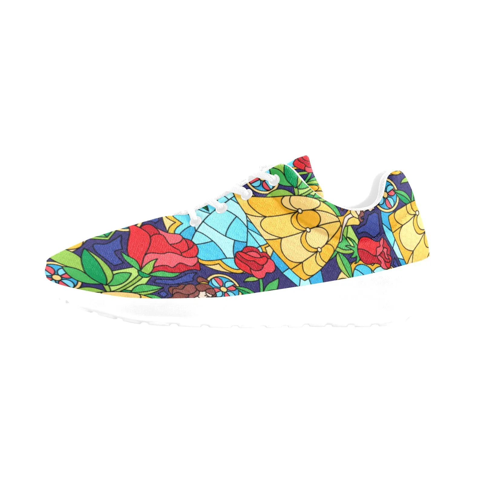 Stained Glass Men's Athletic Shoes