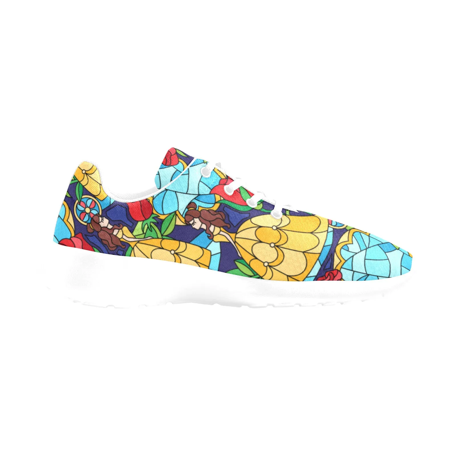 Stained Glass Men's Athletic Shoes